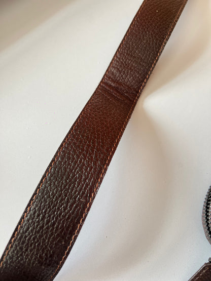 The Dutchcase – Executive Braided Leather Briefcase Bag ( oxred )