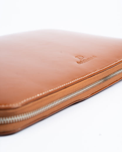 The Stack : Laptop Organizer in Tan by Dutchman